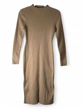 Boutique‎ Ribbed Knit Long Sleeve Midi size M